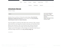 Tablet Screenshot of oguzhan.ozcan.info